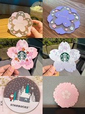 New Starbucks Cherry Blossom Coffee Mug Pad Romantic Sakura Coasters Mug price