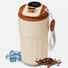 450ml Insulated Coffee Mug LED Temperature Display Stainless Steel Thermos Cup Mug price