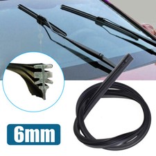 1X 26" 6mm Cut to Size Universal Van Car Replacement Rubber Wiper Blade Refill Universal Wipers price