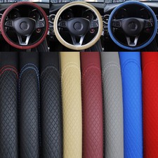 15"/15 inch Universal Car Steering Wheel Cover Microfiber Leather Anti-Slip Auto Steering Wheel Cover price