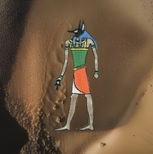 Egyptian Mythology God of the Dead Anubis Embroidered Iron on Sew on patch Mythology price