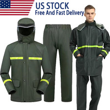 Men Women Rain Suits Jackets Pant Gear motorcycle hivis Waterproof Raincoat Motorcycle Jackets price