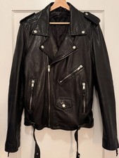 BLK DNM Leather Jacket 5 | Large | Black | Excellent used condition Motorcycle Jackets price