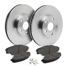 Rear Brake Rotors + Ceramic Pads for 2012-2017 Hyundai Accent Kia Rio Brakes price