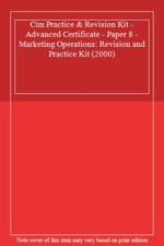 CIM Paper 8 - Advanced Certificate: Marketing Operations: Exam D Promotion Exam Books price