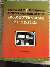 Multiple-Choice & Free-Response Questions in Preparation for the AP Computer... Promotion Exam Books price