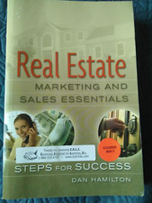 Real Estate: Marketing and Sales Essentials: Steps for Success by Dan Hamilton Promotion Exam Books price