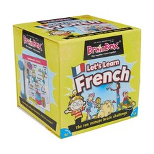 BRAINBOX LET'S LEARN FRENCH NEW BRAIN CHALLENGE CARD GAME - NO USA TARIFFS Foreign Language Cards price