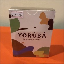 Yoruba Flashcards Multicolor Language Learning Letters Educational Cards Foreign Language Cards price