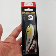 Vtg New 1997 Excalibur Pop'n Image X9220DGS Gizzard Shad Bill Dance Topwater DGS price