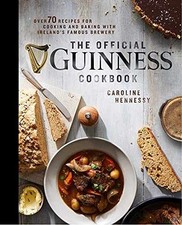 The Official Guinness Cookbook: - Hardcover, by Hennessy Caroline - Very Good English Food & Beverage Culture price