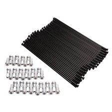 Tusk SPK-KF-21-01030c-e1bcbf Motorcycle Spoke Kit - Front 21" Black Spoke/Silver SPK price