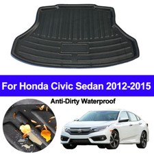 Rear Boot Cargo Liner Trunk Mat Tray For Honda Civic 2012 - 2015 Sedan Coupe Trunk Tray price