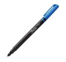 Sharpie Pen Felt Tip Fine Tip Blue Permanent Bold Ink Arts Office School Home Felt-tip Pen price