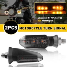 2x Amber Front or Rear Motorcycle Turn Signal Blinker Indicator Light Universal Motorcycle Lights price