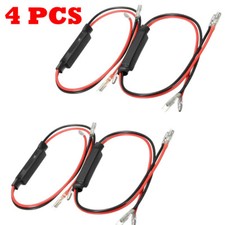 12V 4Pcs Load Resistors Blinker Resistor For Motorcycle LED Turn Signal Lights Motorcycle Lights price