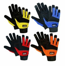 Mechanic Work Gloves Washable Safety Hand Protection Heavy Glove Gardening Duty Work Gloves price