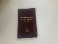 2007 Law Officers Pocket Manual “2007” Edition Pocket Laws price