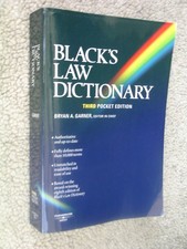 Black's Law Dictionary (Pocket), 3rd Edition Pocket Laws price