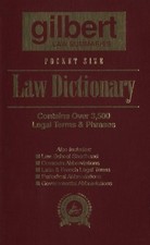 Pocket Size Law Dictionary Burgundy Pocket Laws price