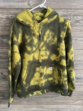 Tie Dye Carhartt Hoodie Boys L (12-14) Multicolor Pullover Hooded Sweatshirt Boys' Sweatshirt price