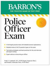 Police Officer Exam, Eleventh Edition Frank A., Schroeder, Donald Civil Service Law price