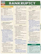 Bankruptcy (Quick Study Law) - Cards, by BarCharts Inc. - Very Good Enforcement and Bankruptcy Law price