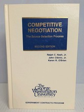Competitive Negotiation by John Jr Cibinic, Ralph C. Nash Jr. and Karen R... S2 Competition Law price