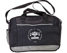 American Academy Of Forensic Sciences Messenger Laptop Tote Bag Black 17"x12" Forensic Sciences price