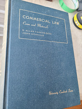 Commercial Law Second Edition by Farnsworth & Hannold University Casebook Series Commercial Law price