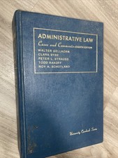 Administrative Law Cases & Comments 8th edition 1987 University Casebook Series Public Administration Law price