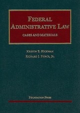Federal Administrative Law, Cases and Materials (University Casebook Series) Administrative Law price