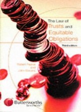 The Law of Trusts and Equitable Obligations By Robert A. Pearce Law of Obligations price