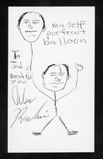 Alan Rachins DECEASED Actor Leave it to Beaver, L.A. Law Signed 3x5 Card E26805 IT Law price