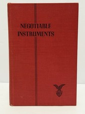 Negotiable Instruments American Institute of Banking 1947 Preface Law Negotiable Instruments Law price