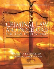 Criminal Law and Procedure for Legal Professionals Paperback Criminal Procedure Law price