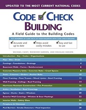 Code Check Building : A Field Guide to the Building Codes Spiral Zoning - Construction - Tender Law price