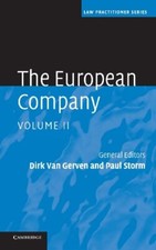 The European Company (Law Practitioner Series) (Volume 2) Company Law price