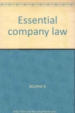 Company Law (Essential) By Nicholas Bourne Company Law price