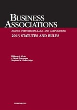 BUSINESS ASSOCIATIONS: AGENCY, PARTNERSHIPS, LLCS, AND By William Klein & VG Foundations - Associations Law price
