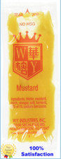 CHINESE HOT MUSTARD SAUCE INDIVIDUAL PACKETS , WY BRAND HOT MUSTARD SAUCE Sauce price