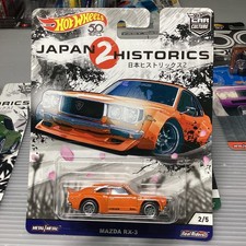 New In Package Hot Wheels Mazda RX-3 Japan 2 Historics Car Culture Orange 2/5 Culture & History Software price