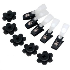 Anley Accessories 10 Pack Garden Flag Rubber Stoppers and Anti-Wind Clips Garden Accessory price