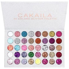 evpct CAKAILA 40 Colors Glitter Sparkle Eyeshadow Makeup Palette Pallets For Eyeshadow price