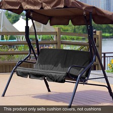 New Outdoor Swing 3‑Seat Chair Waterproof Cushion Replacement For Patio Garden Y Garden Chair price