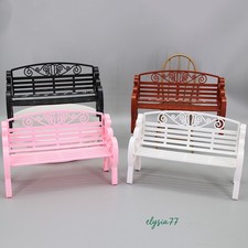 1/6 Scale Dollhouse Miniature Furniture Victorian Park Chairs Garden Armchairs Garden Armchair price