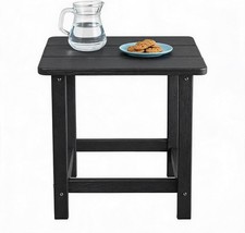 Adirondack Side Table Weather Resistant HDPE Outdoor End Table Patio Garden Garden Side Table price