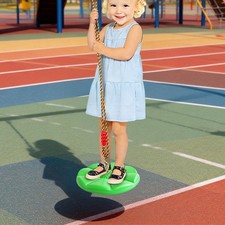 Outdoor Plastic Hanging Disc Swing, Hanging Disc Swing for Playground Garden Garden Swing price