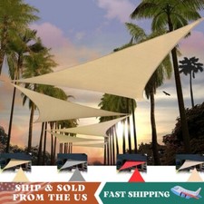 Triangle Waterproof UV Cover Outdoor Sun Shade Sail Garden Patio Awning Canopy Garden Awning price