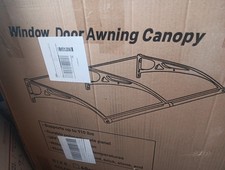 24"x24" Window Door Awning Canopy for Doorways Garden Shade 60x60cm DIY Canopy Garden Awning price